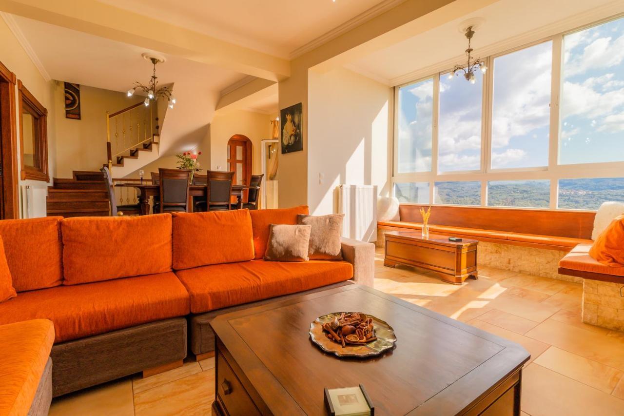 Villa Dinos By Posarellivillas Agrafoi ภายนอก รูปภาพ