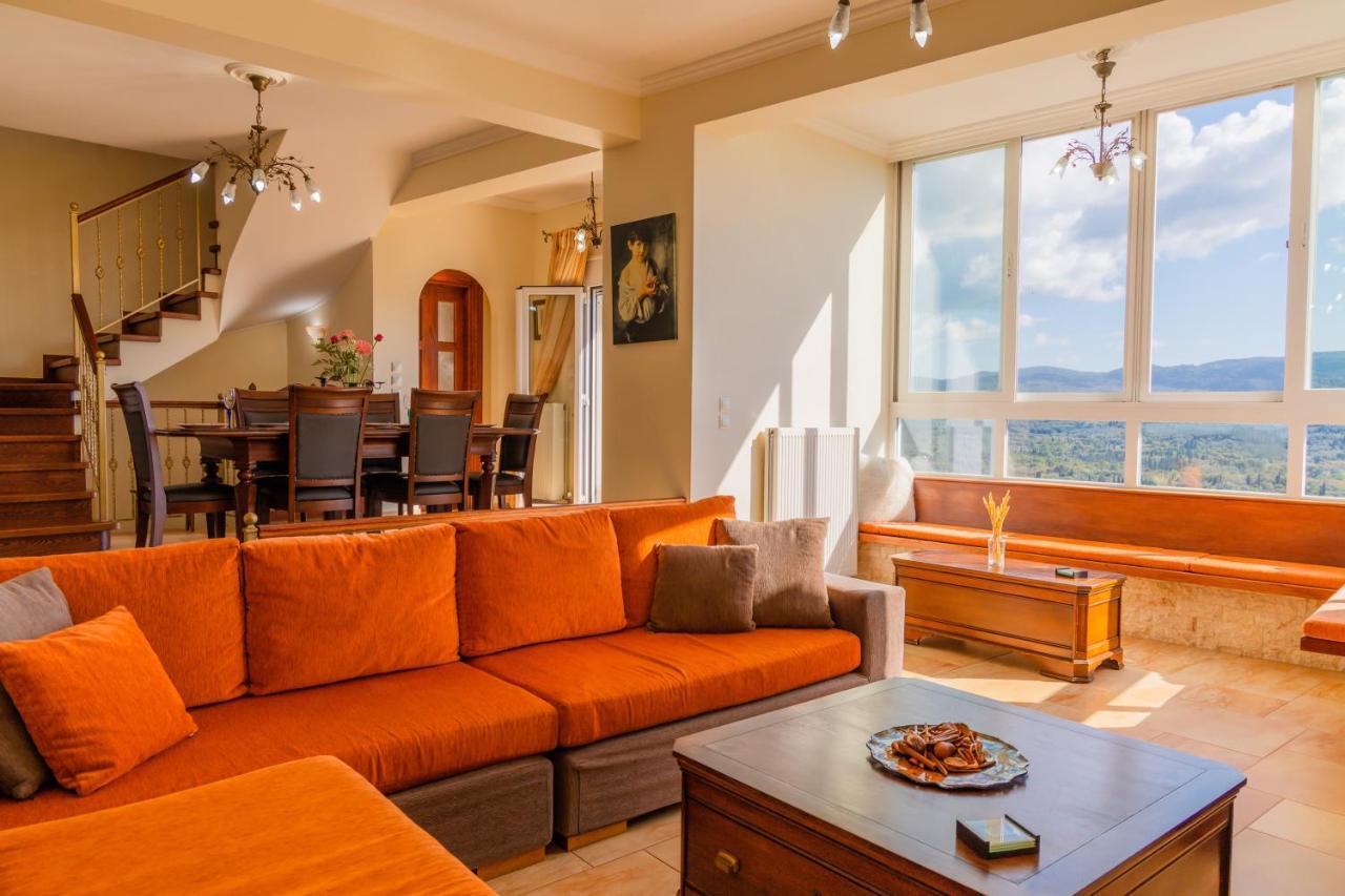 Villa Dinos By Posarellivillas Agrafoi ภายนอก รูปภาพ