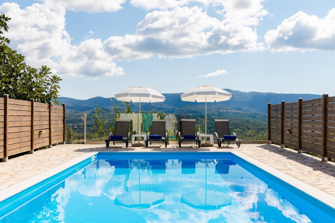 Villa Dinos By Posarellivillas Agrafoi ภายนอก รูปภาพ