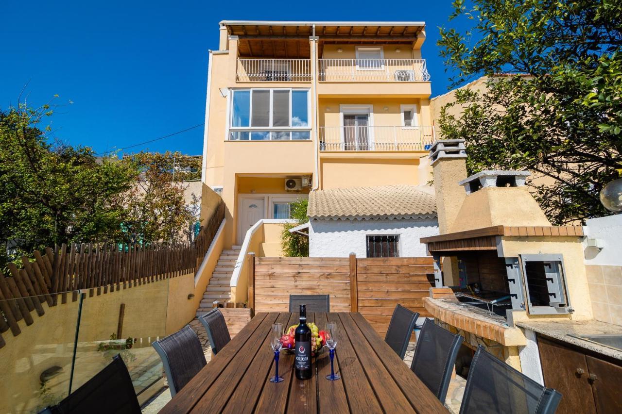 Villa Dinos By Posarellivillas Agrafoi ภายนอก รูปภาพ
